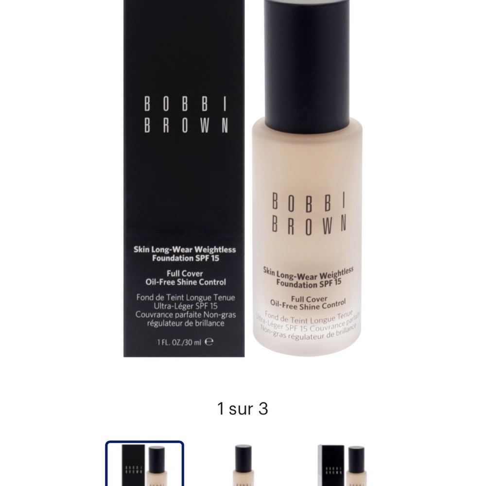 Bobbi Brown Skin Long-Wear Weightless Foundation SPF 15 - Cream
